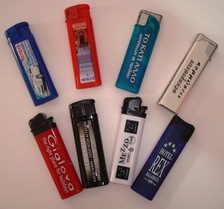 Electronic lighters with drawings